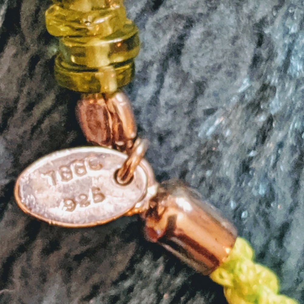 Natural/Peridot 👌Slide Bracelet - Picture 4 of 4